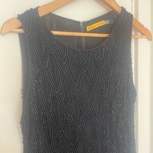 Alice and Olivia beaded mini dress